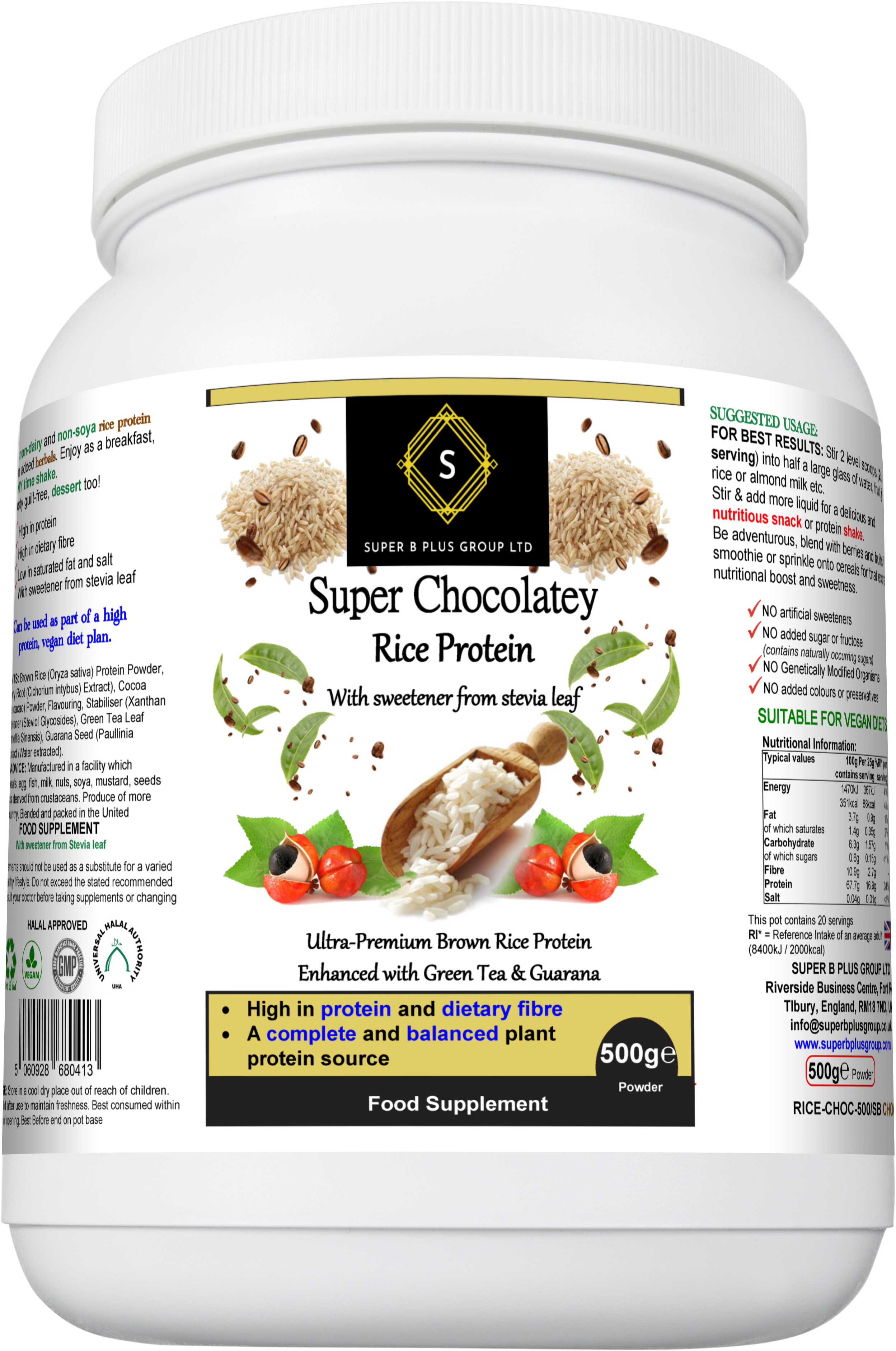 Super Chocolatey Rice Protein