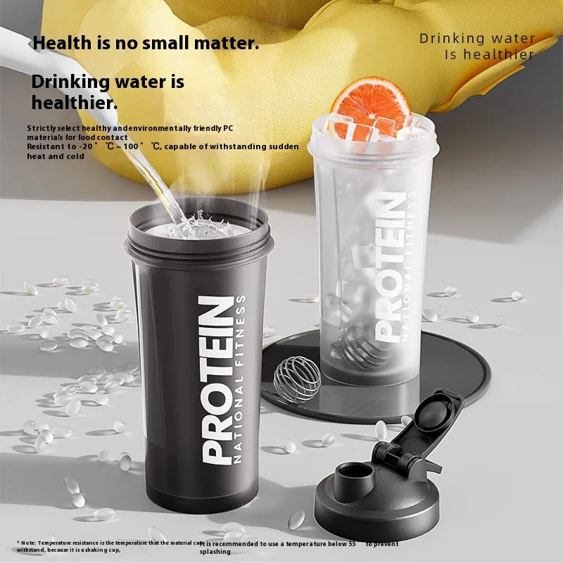 Vaso de Fitness Deportivo Gianxi para Batir, Vaso de Agua, Batidor de Proteína, Vaso para Licuado de Leche, Vaso para Mezclar, Vaso para Hombre y Mujer