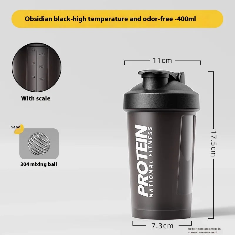 Vaso de Fitness Deportivo Gianxi para Batir, Vaso de Agua, Batidor de Proteína, Vaso para Licuado de Leche, Vaso para Mezclar, Vaso para Hombre y Mujer