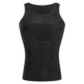 Chaleco Moldeador para Hombre Reductor de Cintura Camiseta Interior de Compresión Sin Costuras Entrenador de Cintura Top de Tanque Control de Abdomen Pérdida de Peso Moldeador